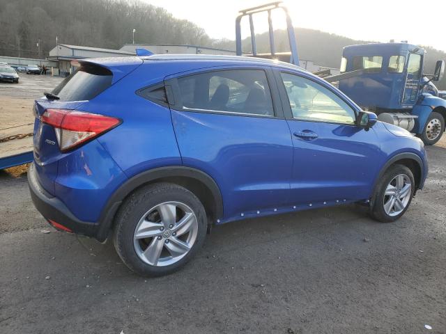 3CZRU6H55KM717518 - 2019 HONDA HR-V EX BLUE photo 3