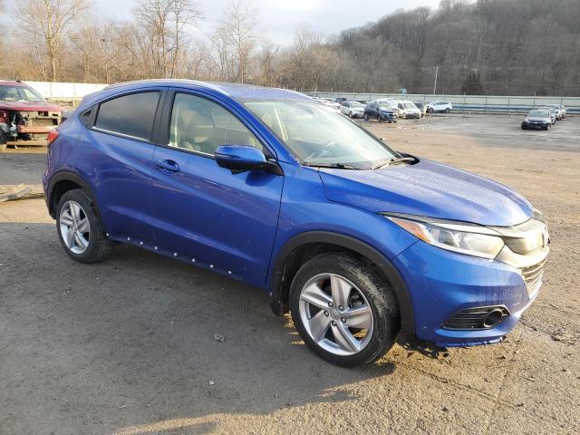 3CZRU6H55KM717518 - 2019 HONDA HR-V EX BLUE photo 4