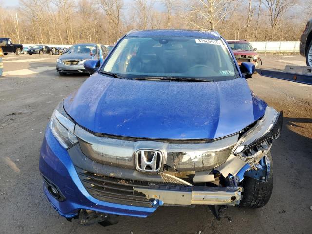 3CZRU6H55KM717518 - 2019 HONDA HR-V EX BLUE photo 5