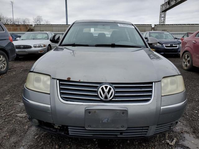 WVWPD63B94P325536 - 2004 VOLKSWAGEN PASSAT GLS GRAY photo 5