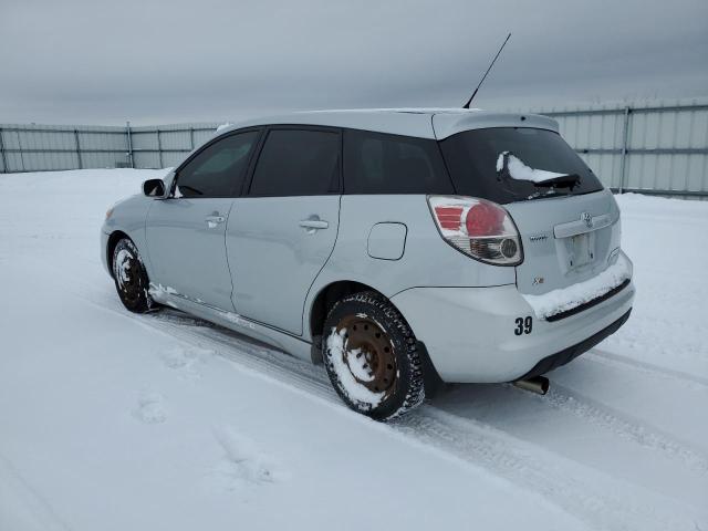 2T1KR32E08C699558 - 2008 TOYOTA COROLLA MA XR SILVER photo 2