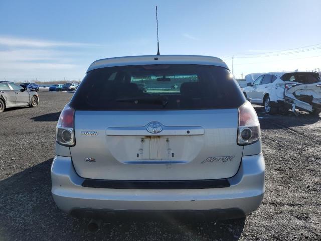 2T1KR32E08C699558 - 2008 TOYOTA COROLLA MA XR SILVER photo 6