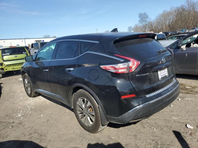 5N1AZ2MG4JN189040 - 2018 NISSAN MURANO S BLACK photo 2