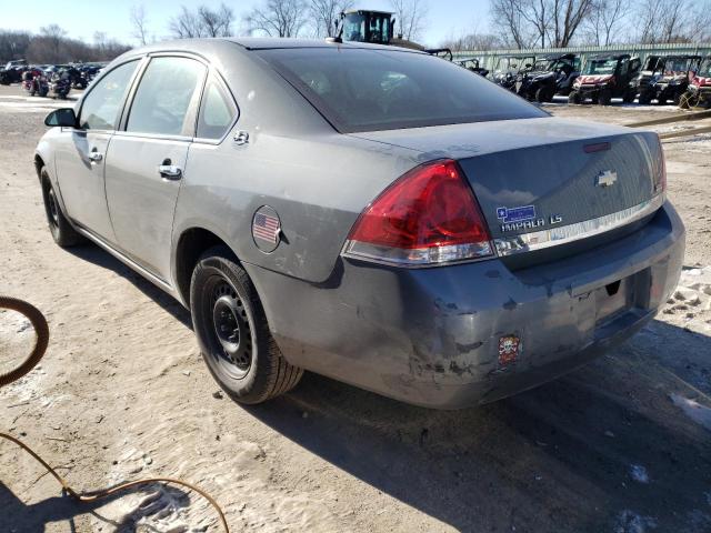 2G1WB58K781380356 - 2008 CHEVROLET IMPALA LS GRAY photo 2