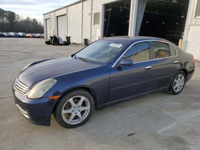 JNKCV51E64M112269 - 2004 INFINITI G35 BLUE photo 1