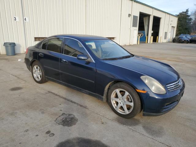 JNKCV51E64M112269 - 2004 INFINITI G35 BLUE photo 4