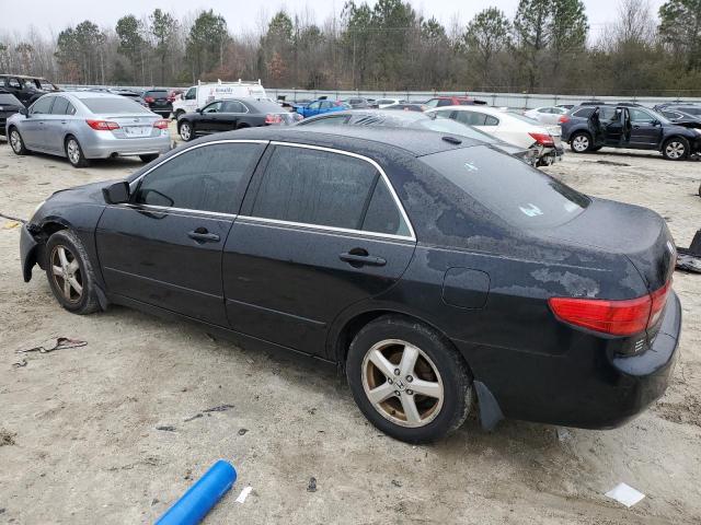 1HGCM56835A018359 - 2005 HONDA ACCORD EX BLACK photo 2