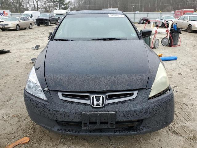 1HGCM56835A018359 - 2005 HONDA ACCORD EX BLACK photo 5