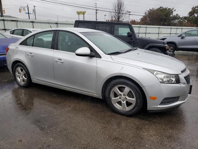 1G1PF5S94B7181340 - 2011 CHEVROLET CRUZE LT SILVER photo 4