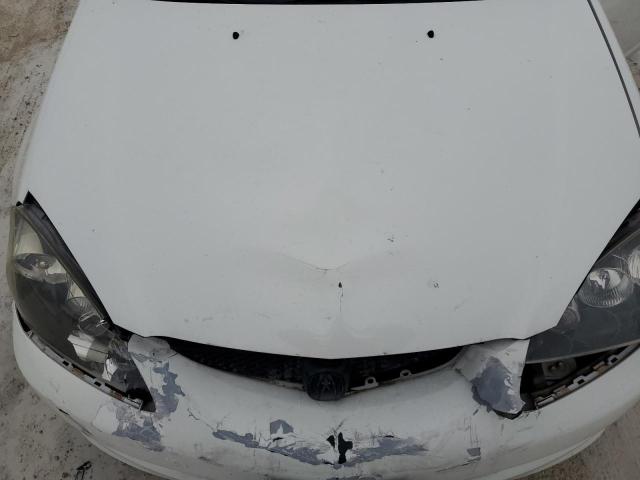 JH4DC548X5S018019 - 2005 ACURA RSX WHITE photo 11