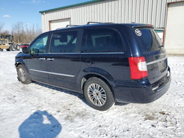 2A4RR6DG9BR697730 - 2011 CHRYSLER TOWN & COU LIMITED BLUE photo 2