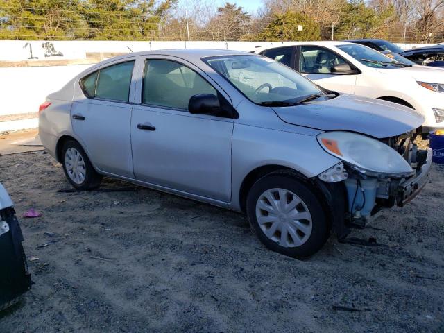 3N1CN7AP5CL807692 - 2012 NISSAN VERSA S SILVER photo 4