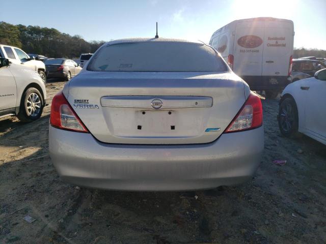 3N1CN7AP5CL807692 - 2012 NISSAN VERSA S SILVER photo 6