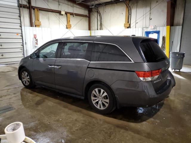 5FNRL5H63EB101238 - 2014 HONDA ODYSSEY EXL GRAY photo 2