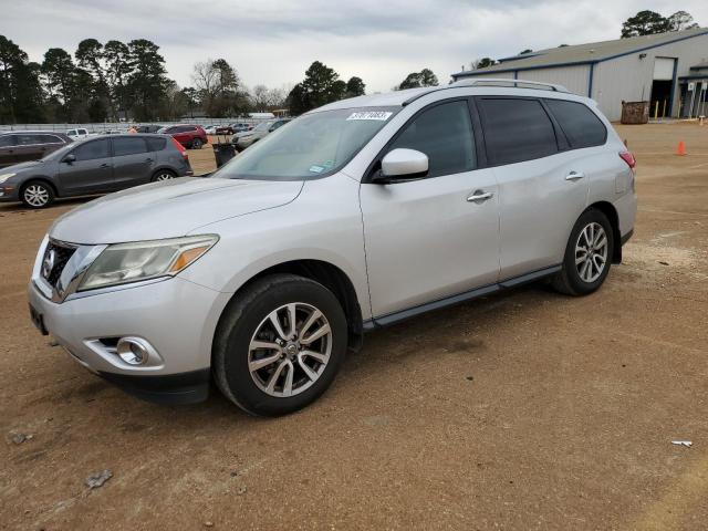 5N1AR2MN4FC600356 - 2015 NISSAN PATHFINDER S SILVER photo 1