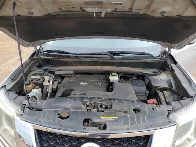 5N1AR2MN4FC600356 - 2015 NISSAN PATHFINDER S SILVER photo 12