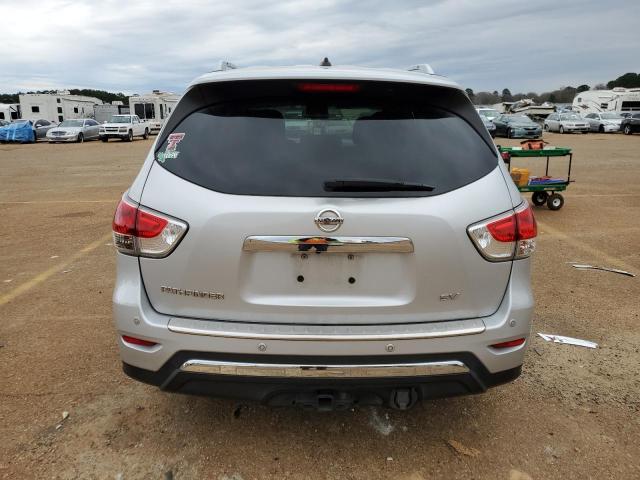 5N1AR2MN4FC600356 - 2015 NISSAN PATHFINDER S SILVER photo 6