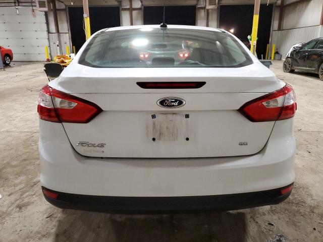 1FADP3F22DL118522 - 2013 FORD FOCUS SE WHITE photo 6