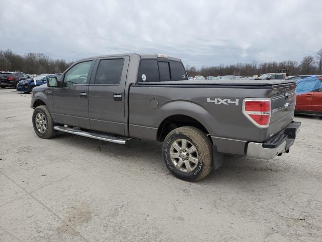 1FTFW1EF5EFC49300 - 2014 FORD F150 SUPERCREW GRAY photo 2