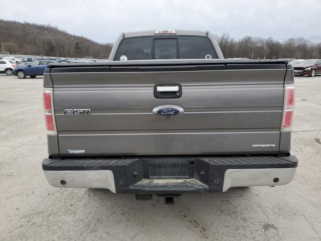 1FTFW1EF5EFC49300 - 2014 FORD F150 SUPERCREW GRAY photo 6