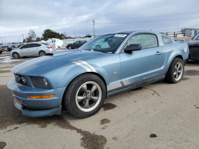 1ZVHT80N765250090 - 2006 FORD MUSTANG BLUE photo 1