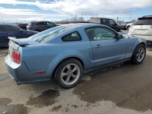 1ZVHT80N765250090 - 2006 FORD MUSTANG BLUE photo 3