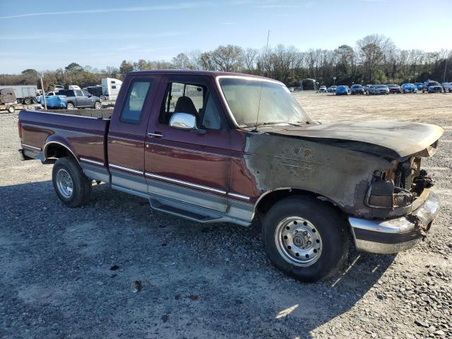 1FTEX15N3TKA05536 - 1996 FORD F150 BURGUNDY photo 4