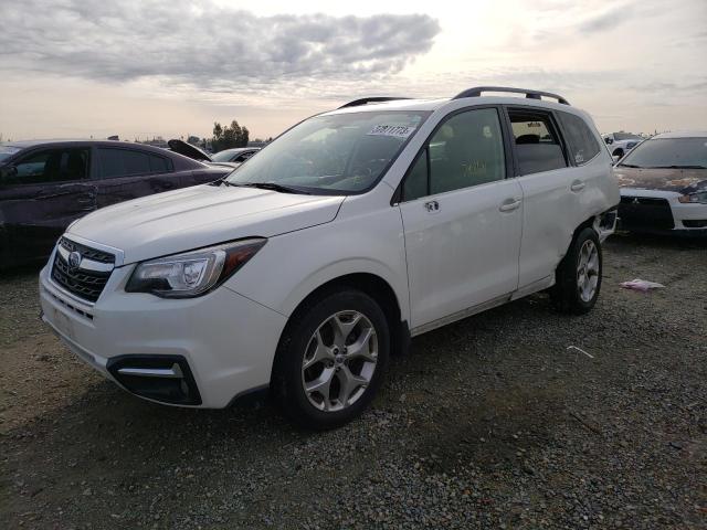 JF2SJAWC1HH809115 - 2017 SUBARU FORESTER 2.5I TOURING WHITE photo 1