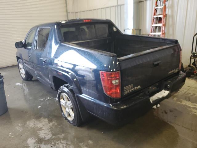 5FPYK16569B103290 - 2009 HONDA RIDGELINE RTL BLUE photo 2