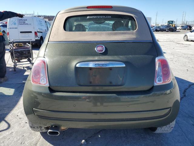 3C3CFFDR5DT738428 - 2013 FIAT 500 POP GREEN photo 6