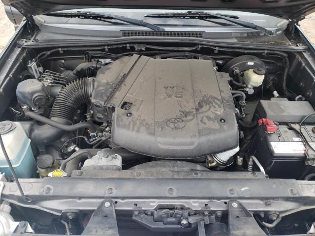 5TFJU4GN9FX086944 - 2015 TOYOTA TACOMA DOUBLE CAB PRERUNNER GRAY photo 11