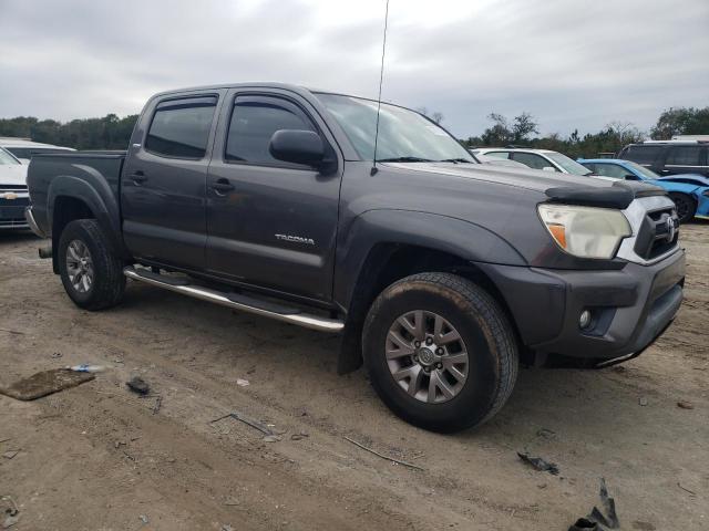 5TFJU4GN9FX086944 - 2015 TOYOTA TACOMA DOUBLE CAB PRERUNNER GRAY photo 4