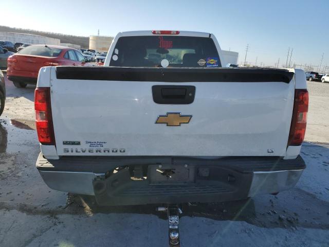 1GCRKSE34BZ146853 - 2011 CHEVROLET SILVERADO K1500 LT WHITE photo 6