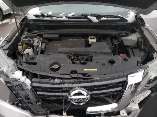 5N1DR2MM8HC632069 - 2017 NISSAN PATHFINDER S SILVER photo 12