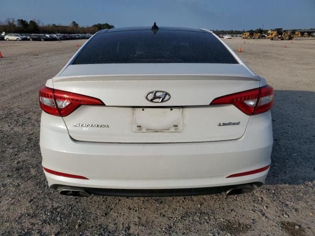 5NPE34AF1FH041269 - 2015 HYUNDAI SONATA SPORT WHITE photo 6