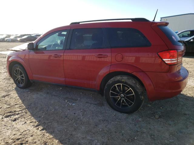 3C4PDCAB2JT527689 - 2018 DODGE JOURNEY SE RED photo 2