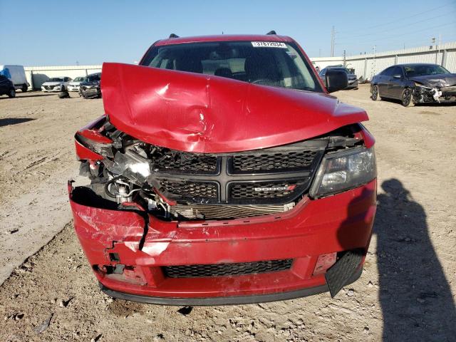 3C4PDCAB2JT527689 - 2018 DODGE JOURNEY SE RED photo 5