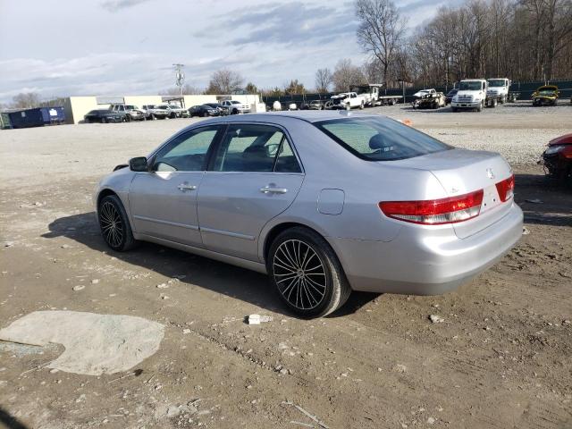 1HGCM56864A132449 - 2004 HONDA ACCORD EX SILVER photo 2