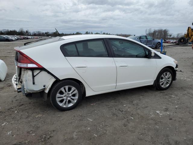 JHMZE2H79CS002794 - 2012 HONDA INSIGHT EX WHITE photo 3