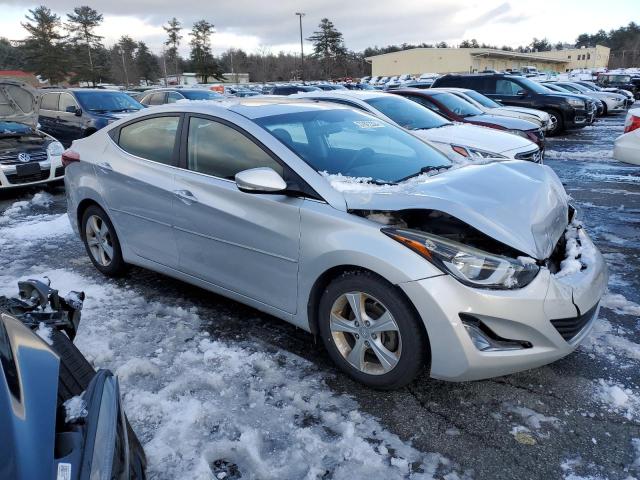 5NPDH4AE1GH762455 - 2016 HYUNDAI ELANTRA SE SILVER photo 4