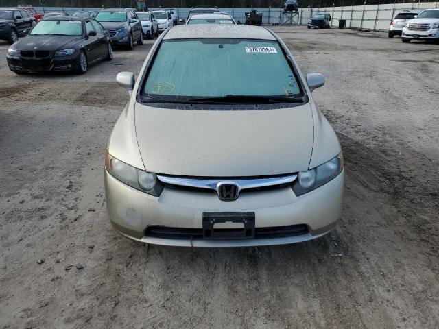 1HGFA16517L132050 - 2007 HONDA CIVIC LX GOLD photo 5