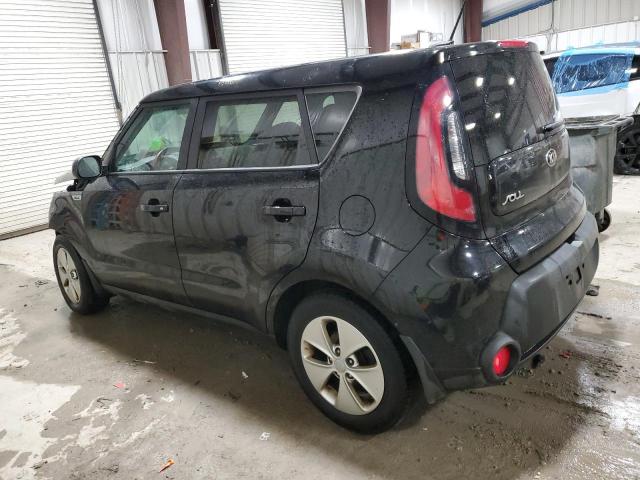 KNDJN2A23F7793974 - 2015 KIA SOUL BLACK photo 2