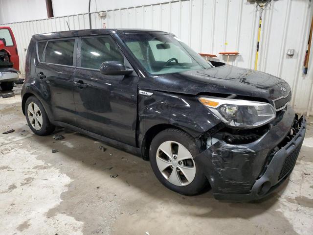 KNDJN2A23F7793974 - 2015 KIA SOUL BLACK photo 4