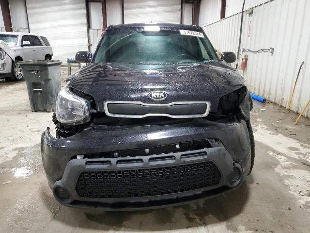 KNDJN2A23F7793974 - 2015 KIA SOUL BLACK photo 5