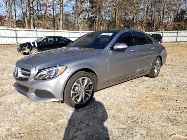 55SWF4KB6FU028828 - 2015 MERCEDES-BENZ C 300 4MATIC GRAY photo 1