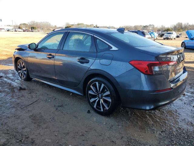 2HGFE1F74RH304741 - 2024 HONDA CIVIC EX GRAY photo 2