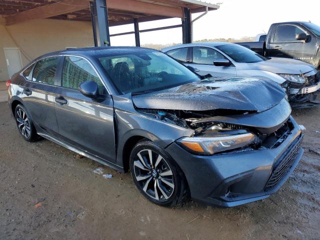 2HGFE1F74RH304741 - 2024 HONDA CIVIC EX GRAY photo 4