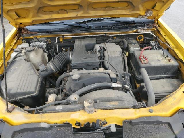 1GCDT196448175459 - 2004 CHEVROLET COLORADO YELLOW photo 11