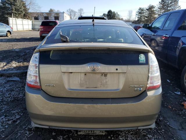 JTDKB20U183316549 - 2008 TOYOTA PRIUS TAN photo 6