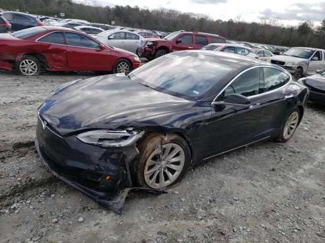 5YJSA1E29HF200202 - 2017 TESLA MODEL S Սև լուսանկար 1